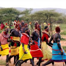 Samburu village